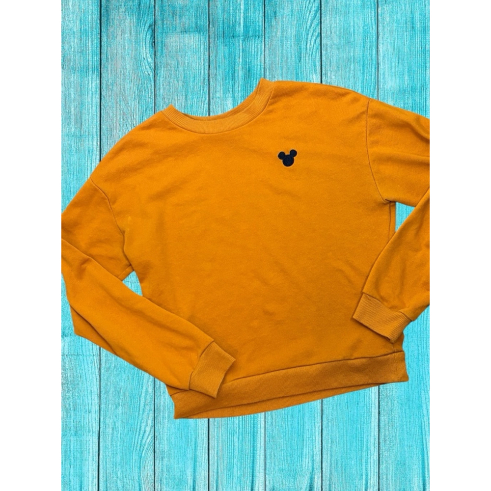 Divided by H&M Women’s XS Disney’s Mickey Mouse Mustard Yellow Sweatshirt • GUC - Picture 11 of 11